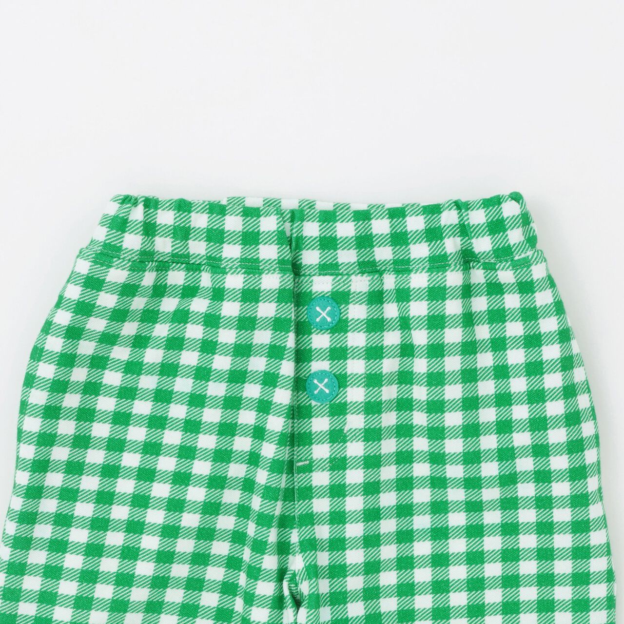 [MOOMIN] Checkered 6-Length Leggings,Gray, large image number 2