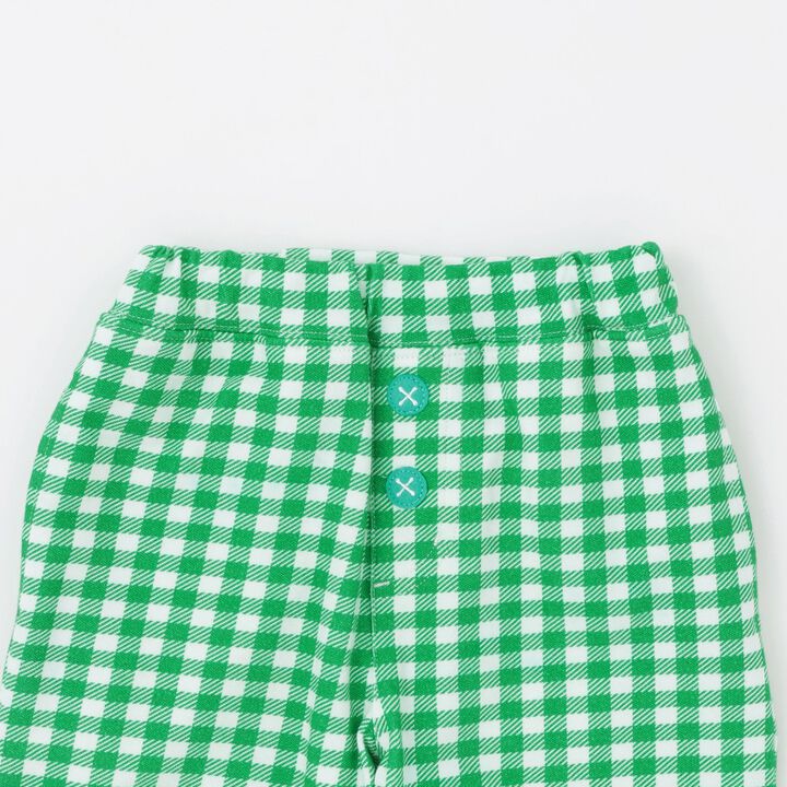 [MOOMIN] Checkered 6-Length Leggings,Gray, medium image number 2