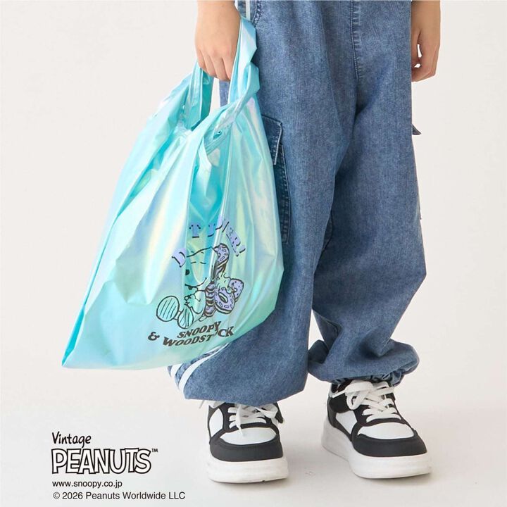 [SNOOPY] Metallic Tote Bag,, medium