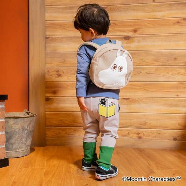 Moomin Baby Backpack,Light beige, medium image number 3