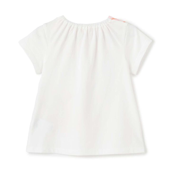 Butterfly Small Shoulder Bag T-Shirt,Lavender, medium image number 1