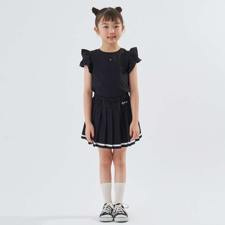 [防曬] [正反皆可穿] [遮熱天竺棉] 設計袖T恤 [兒童服裝] [童裝] [女孩],薰衣草紫, medium image number 5