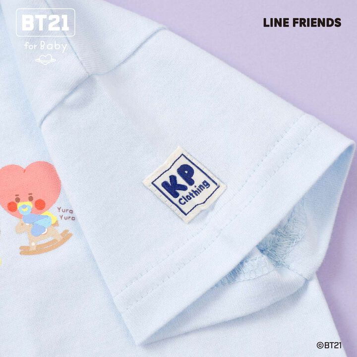 [BT21] Print & Embroidery Short Sleeve T-Shirt (Baby),Off white, medium image number 16