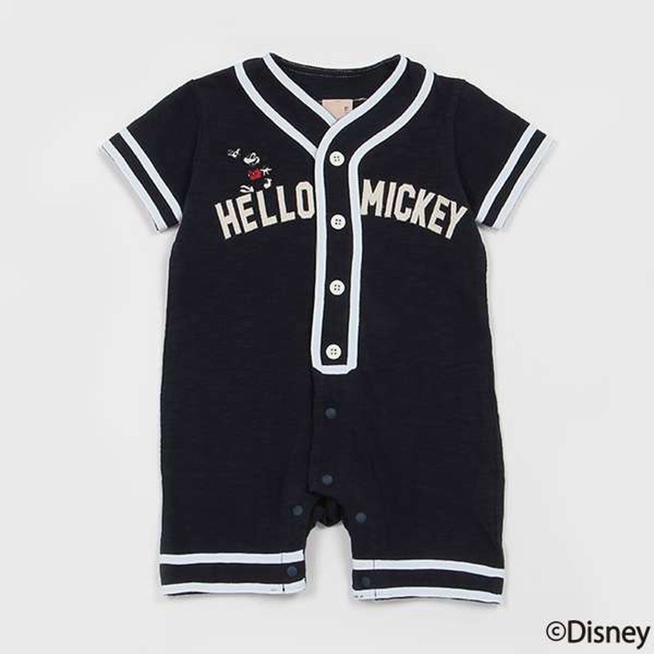 [Disney] Baseball Coverall,Off white, large image number 12
