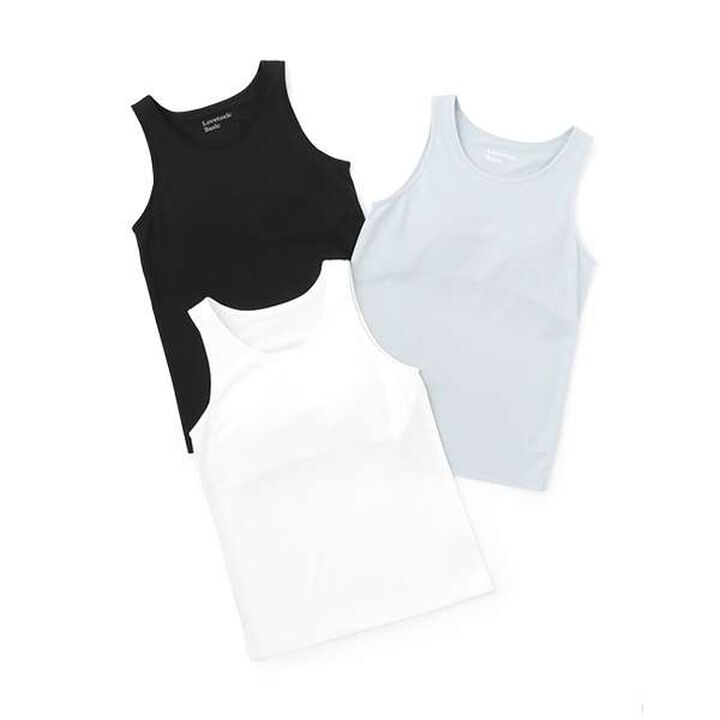 [Basic/Cool Sensation] Tank Top with Cup,Off white, medium image number 1