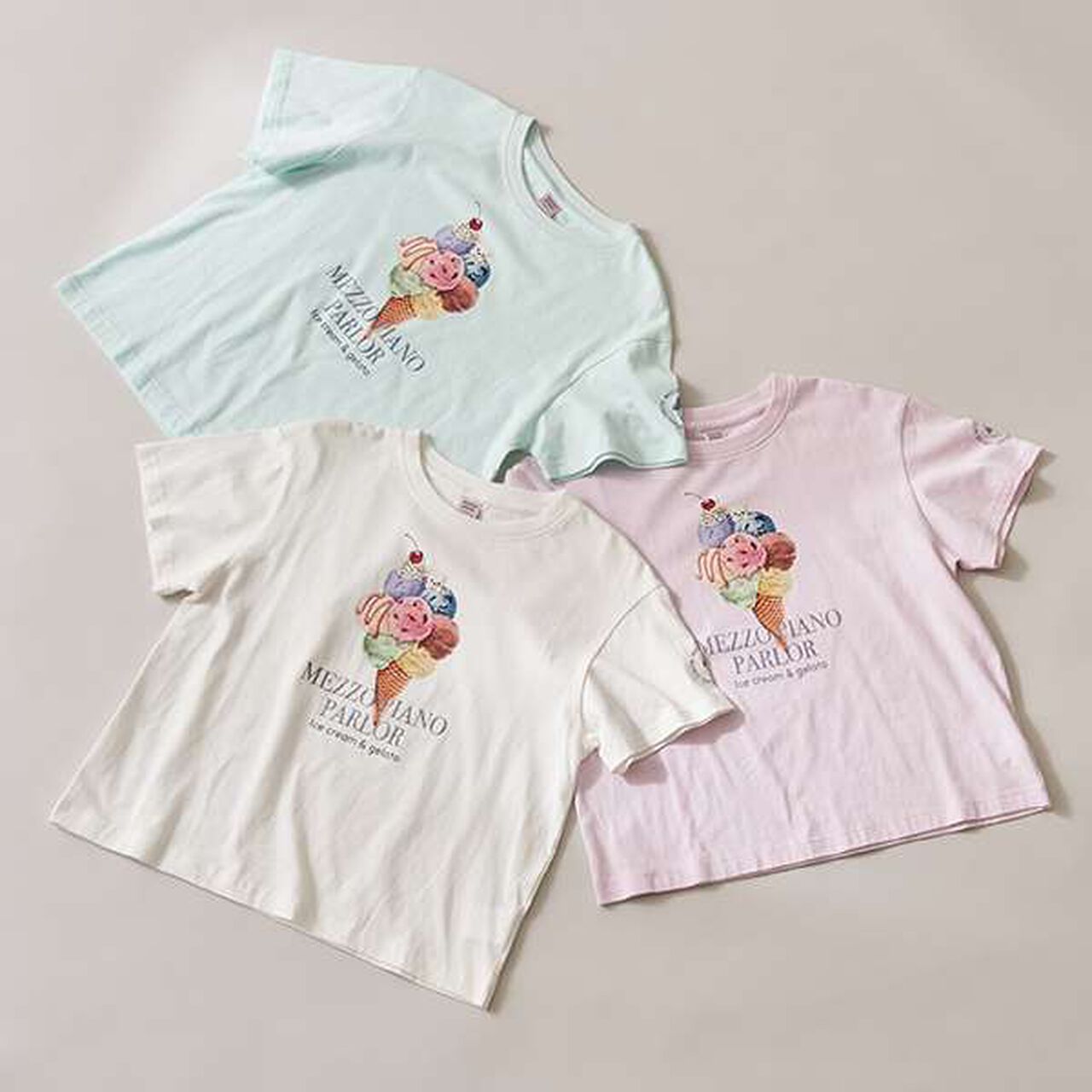 [GOOD PRICE] Greedy Ice Cream T-Shirt,Light pink, large image number 4