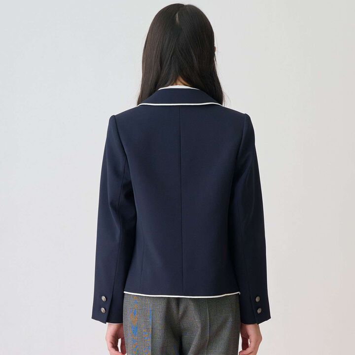 Piping Jacket,Beige, medium image number 14