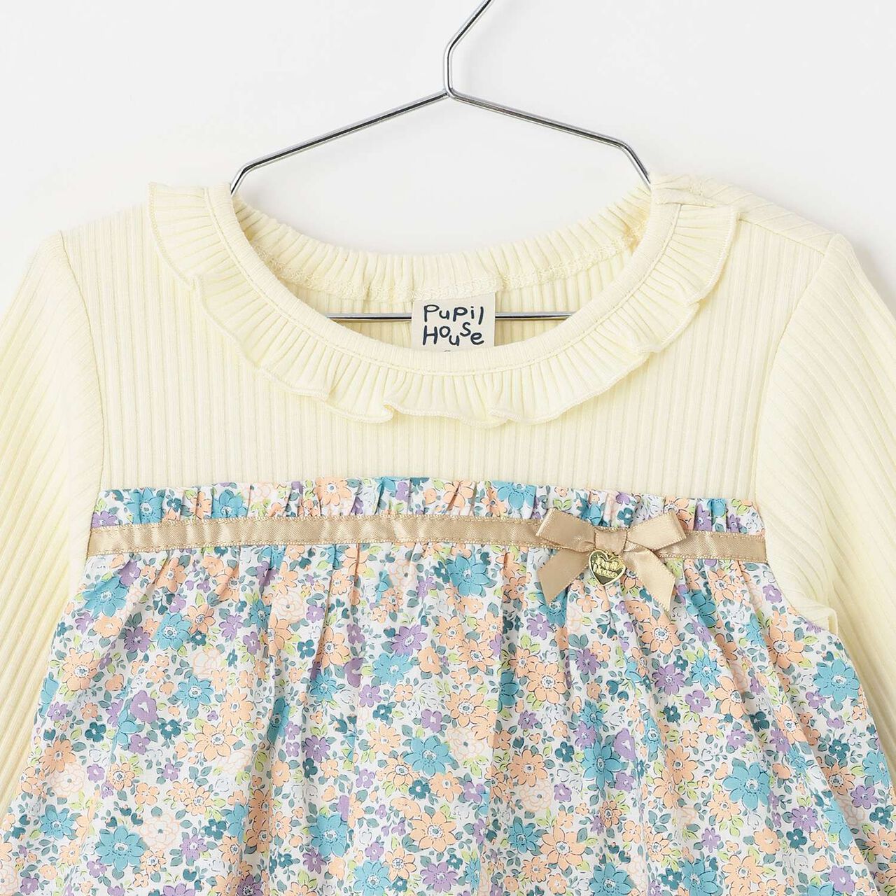 Floral Pattern Tunic,Pink, large image number 2