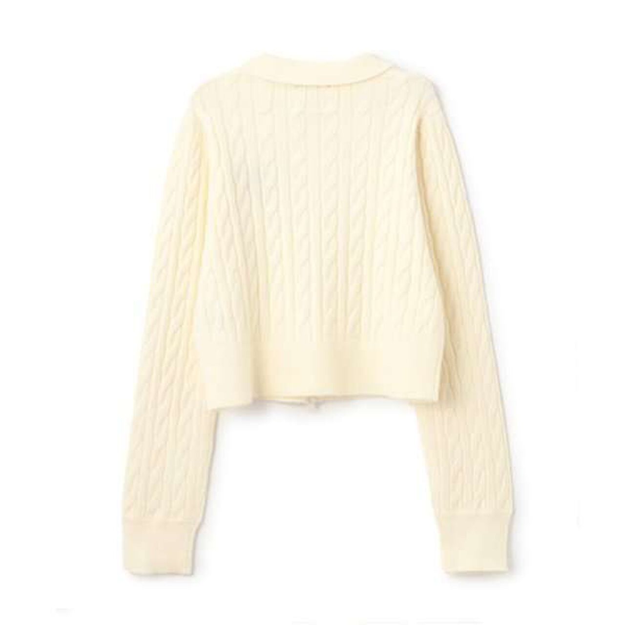 Double Zip Knit Cardigan,Gray, large image number 1