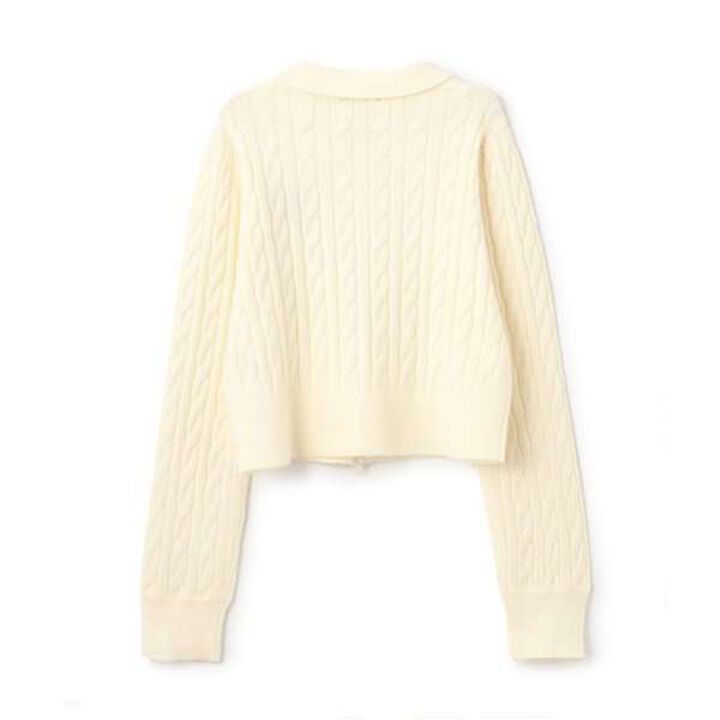 Double Zip Knit Cardigan,Gray, medium image number 1