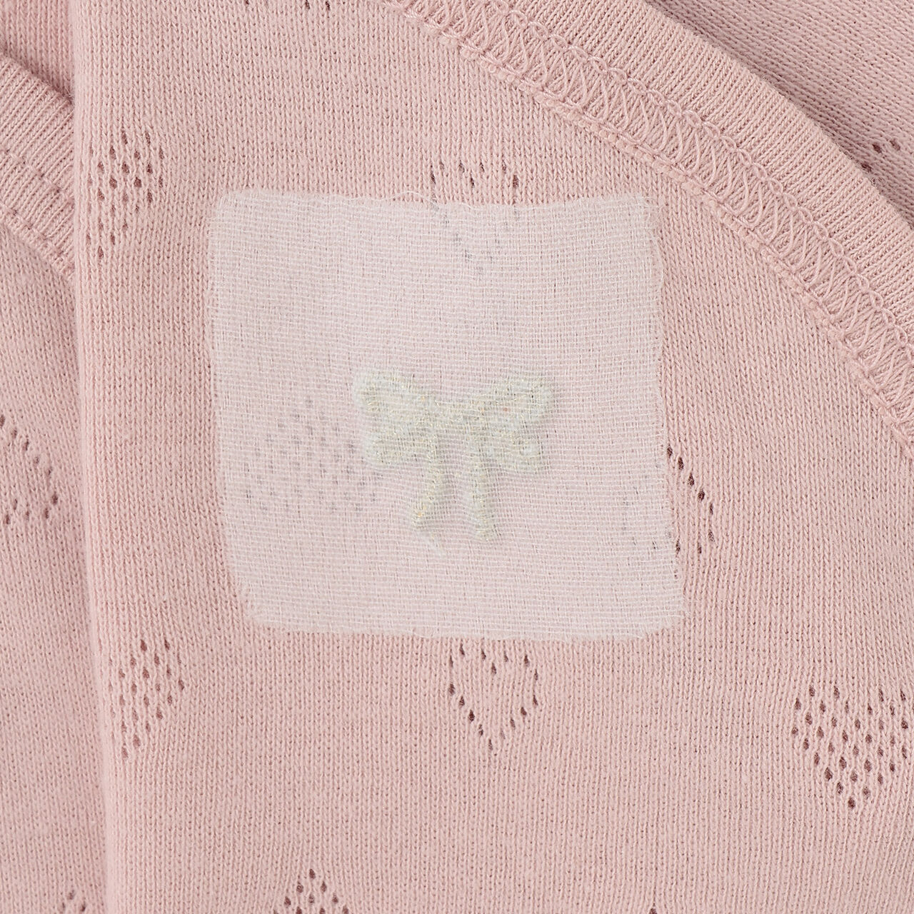 [Weak Acidity] Short Baby Undershirt,Cream, large image number 3