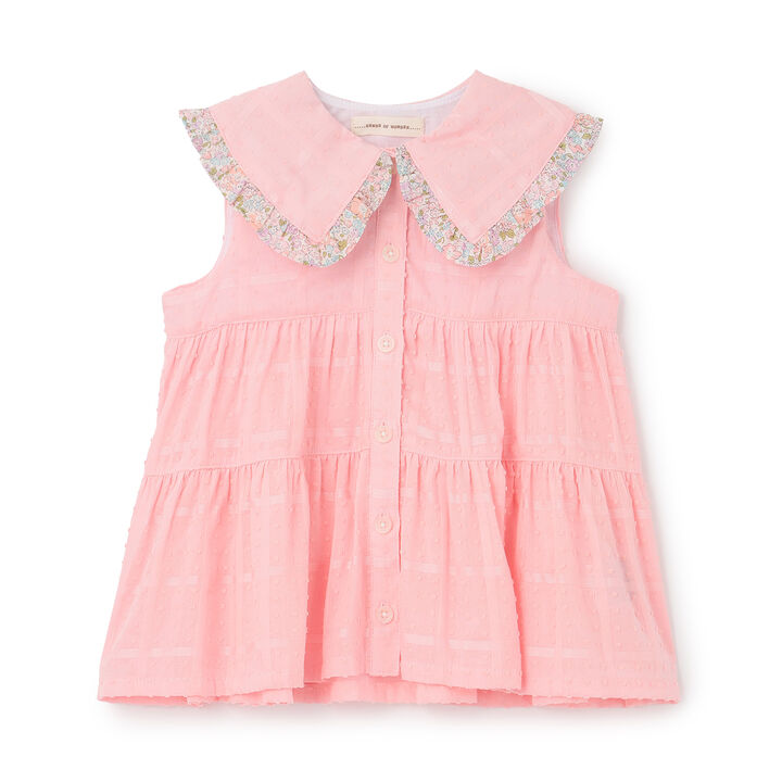 Liberty Frill Tunic,Pink, medium
