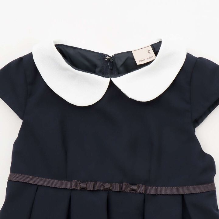 Collared Tuck One-Piece Dress,Multi color, medium image number 9