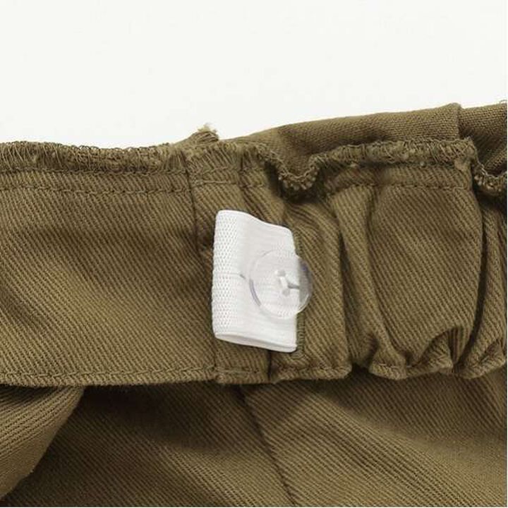 LTXC - Wrap Belt Skirt Pants,Khaki, medium image number 9