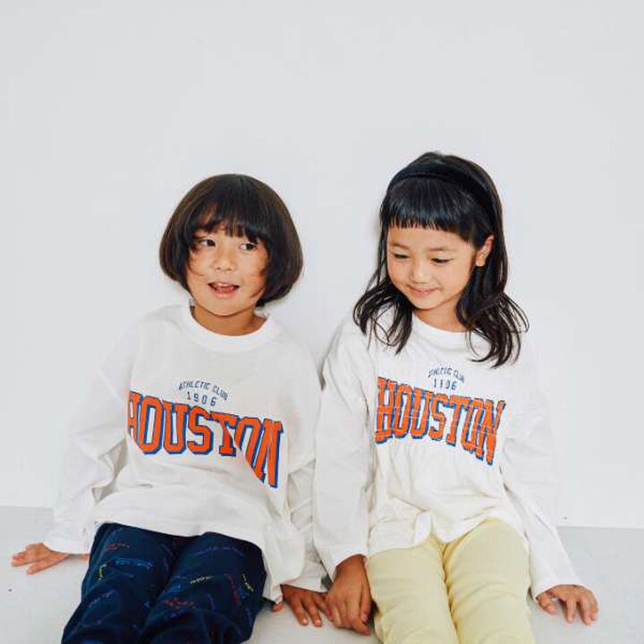 [Link] Sports Logo Print Big T,Off white, medium image number 13