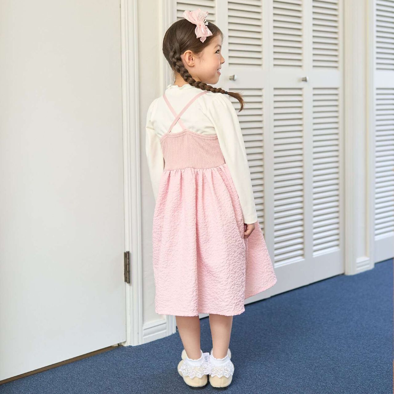 Halloween Jersey Knit Top & Camisole Dress Set,Black, large image number 21