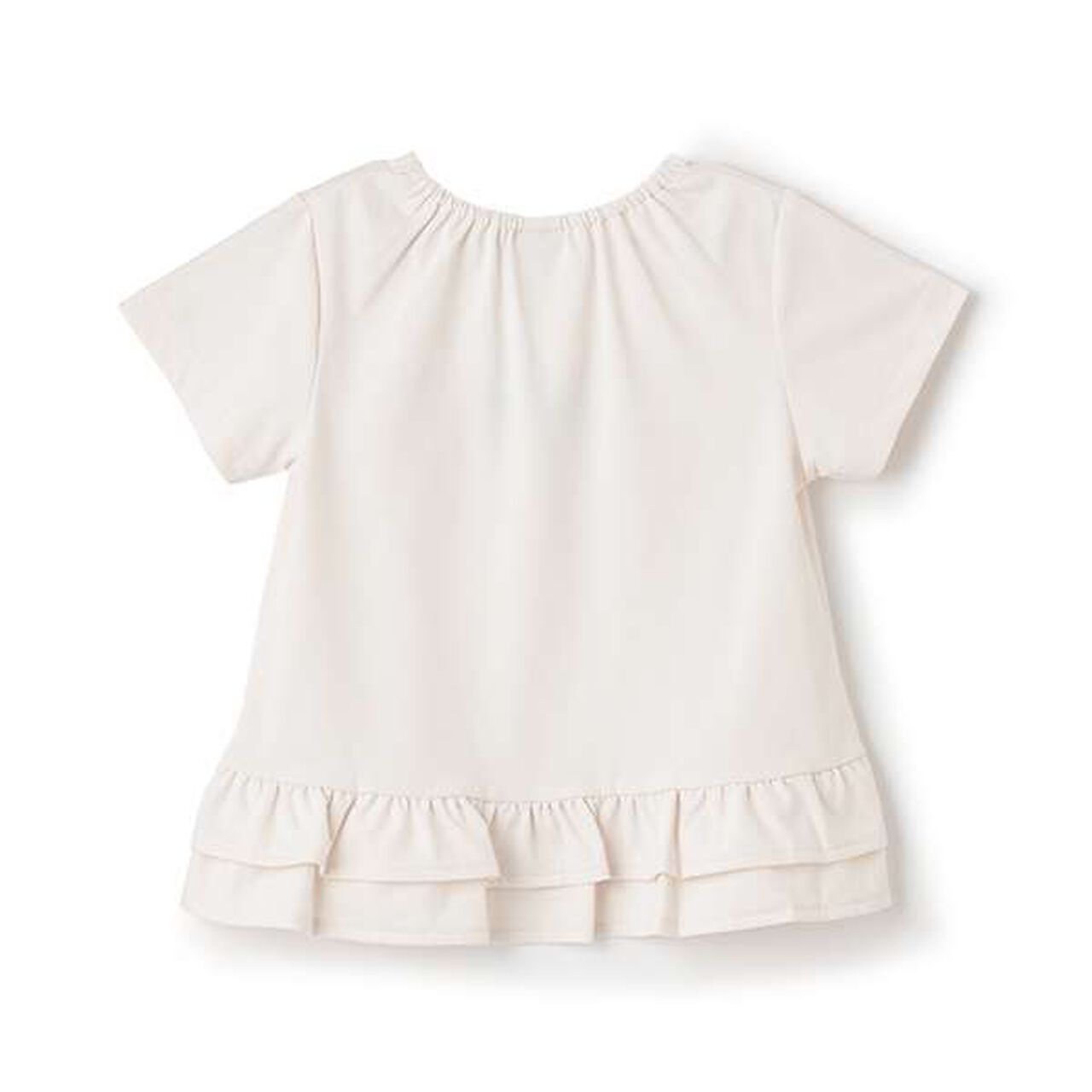 [Amphibious] Logo Embroidery T-Shirt (Kids Size),Light khaki, large image number 6