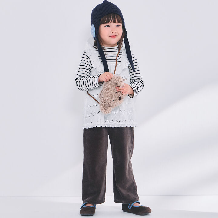 Knit Beanie with Motif Ears,Top gray, medium image number 5