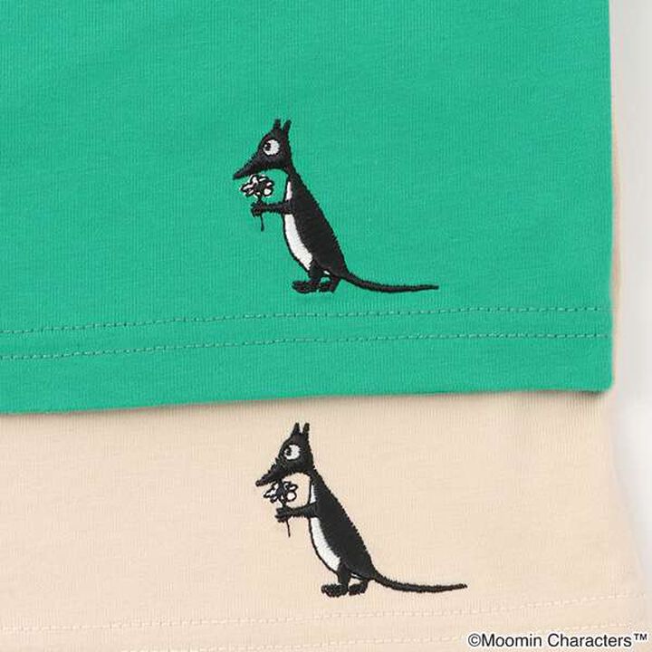 MOOMIN/Chest Pocket Short Sleeve T-Shirt,Green, medium image number 16