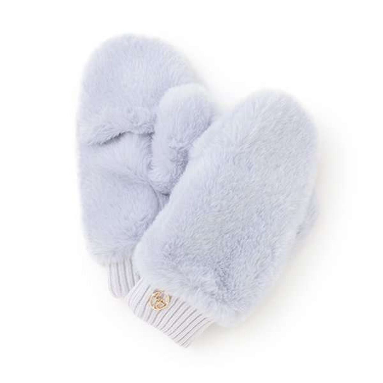 Faux Fur Gloves,Ivory, large image number 9