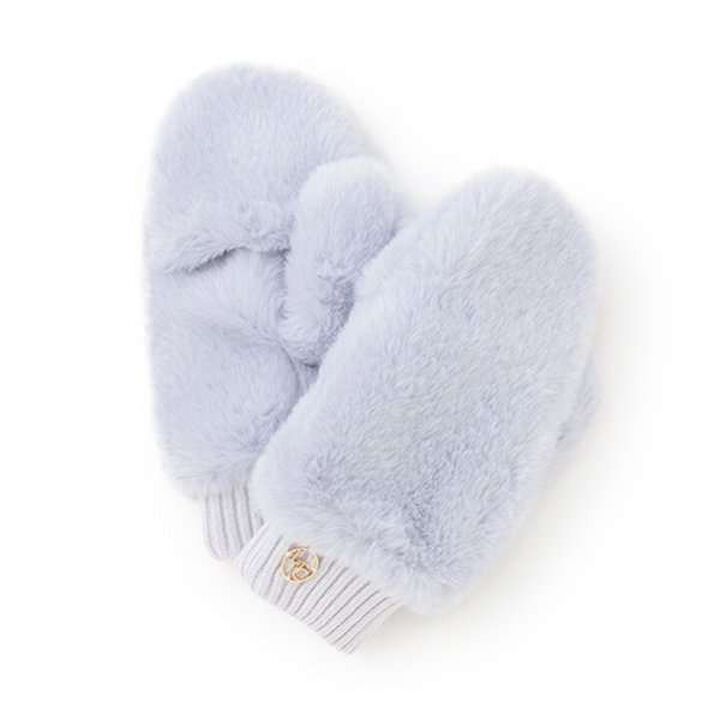 Faux Fur Gloves,Ivory, medium image number 9