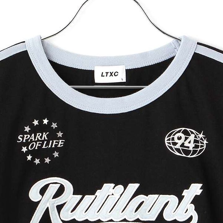 [LTXC] Quick-Dry Short Sleeve T-Shirt,Smoke white, medium image number 8