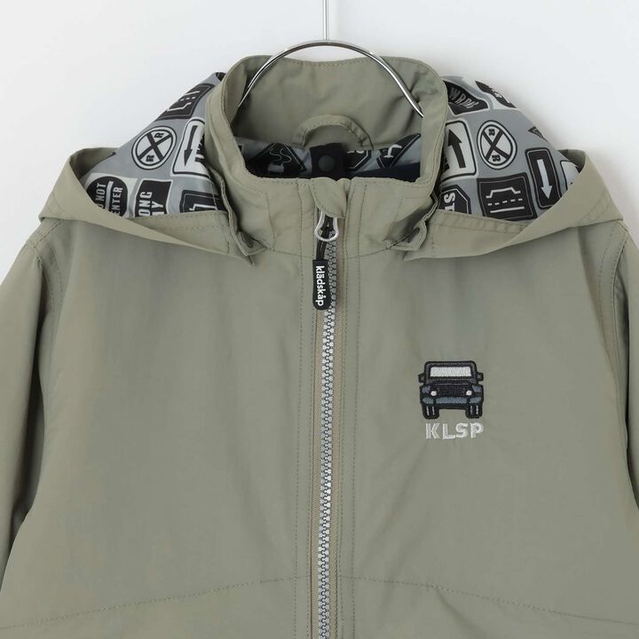 Off-Road Car Liner Bomber Jacket,Khaki, medium image number 4
