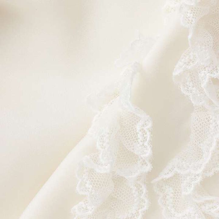 35th Tweed Jacket & Rose Print Skirt Set,Off white, medium image number 19