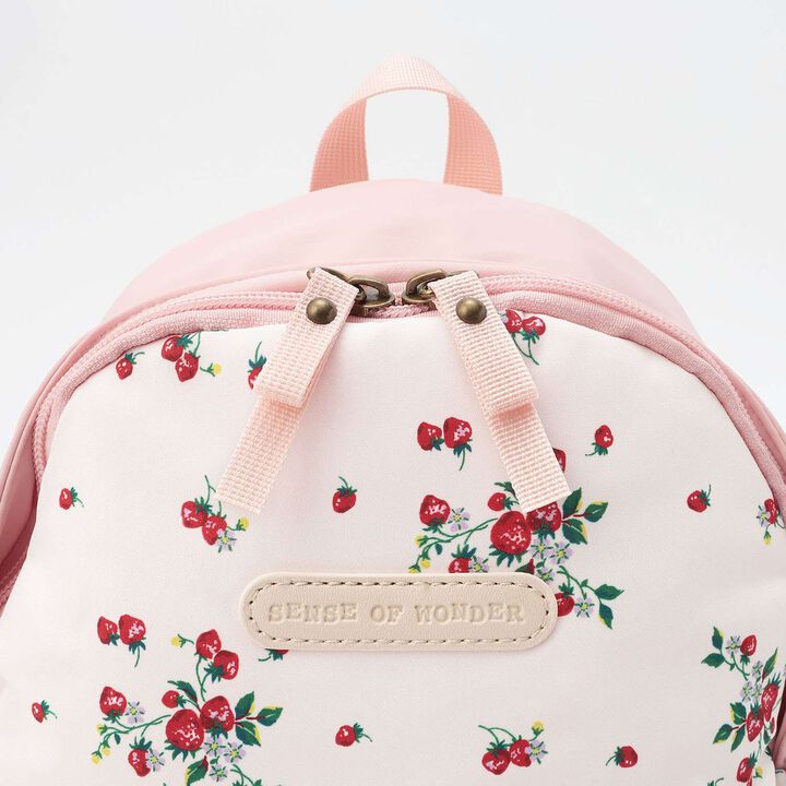 Wild Strawberry Frill Backpack [Water Repellent],Red, medium image number 2