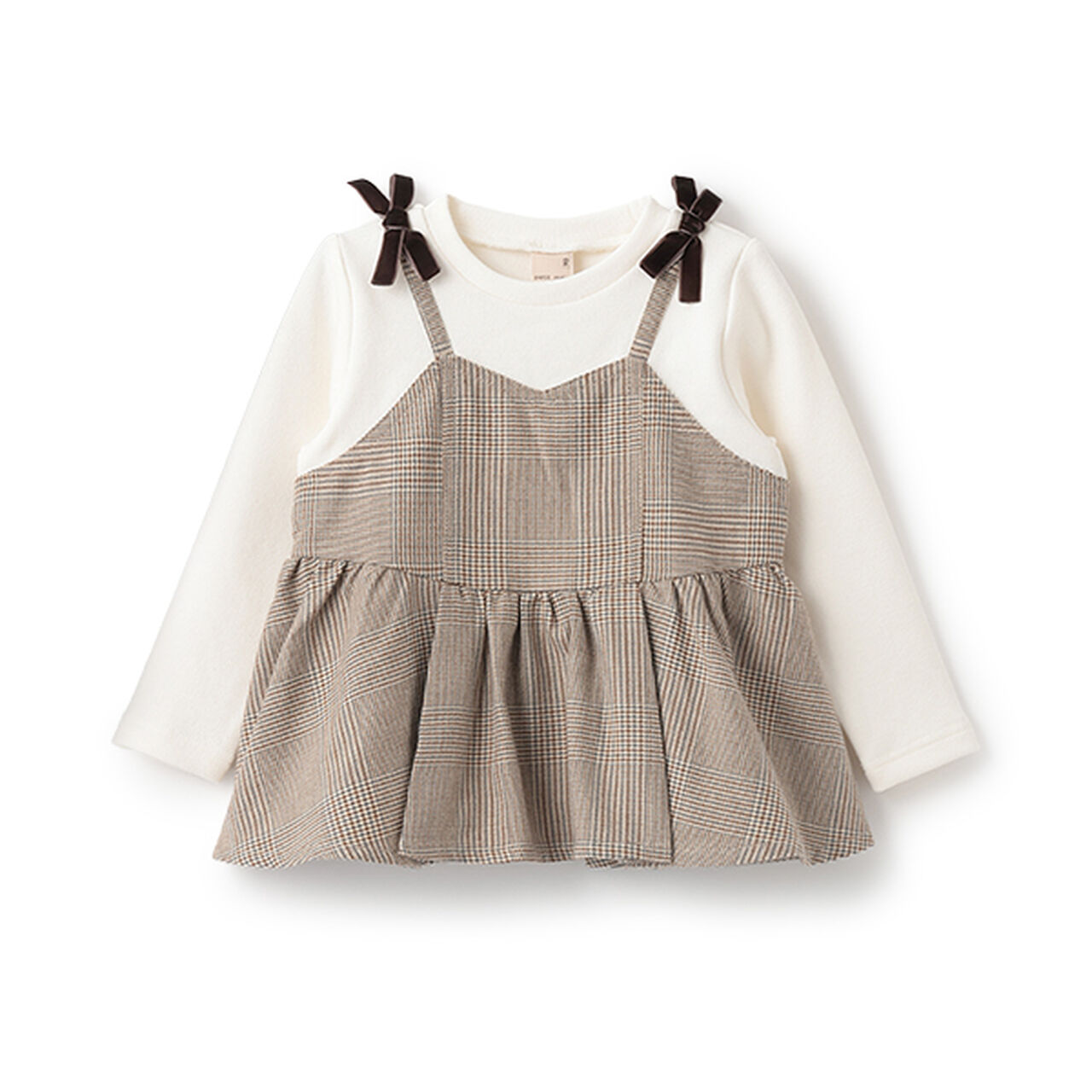 [Link] Check Docking Long Sleeve T (Kids Size),Black, large image number 2