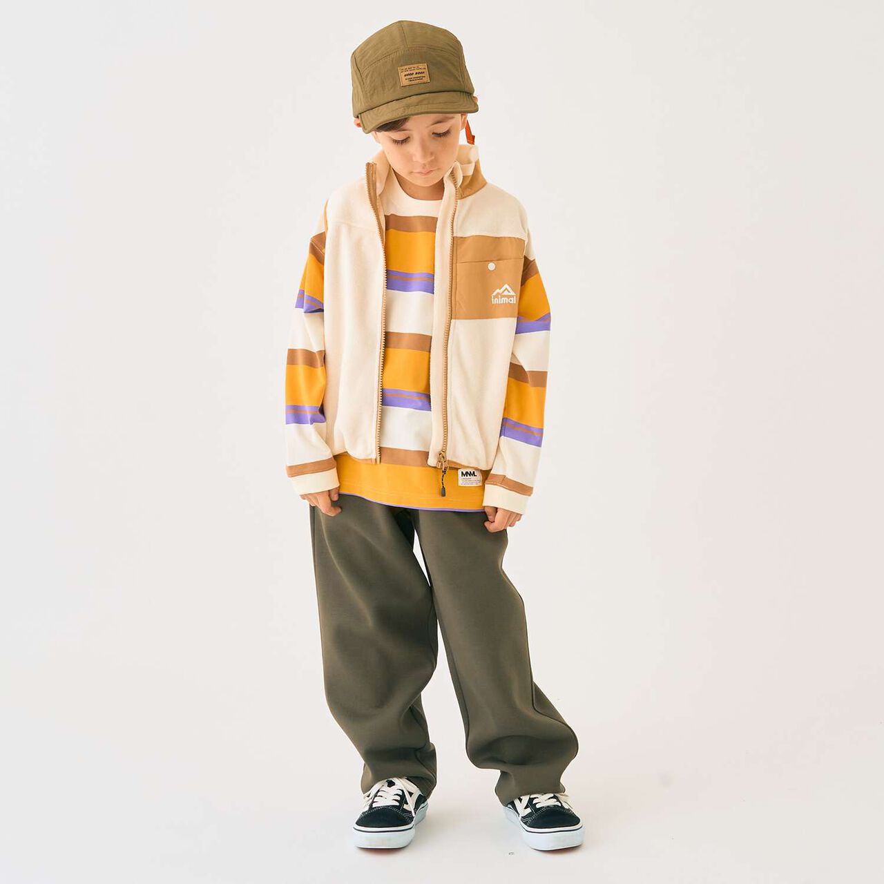 Fleece Vest,Off white, large image number 18