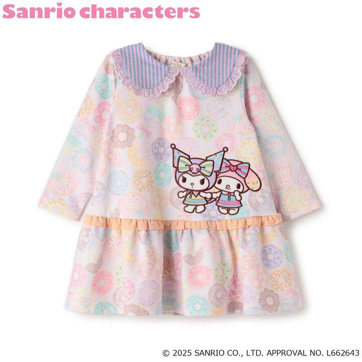My Melody / Kuromi Donut One-Piece Dress,Pink, medium image number 11