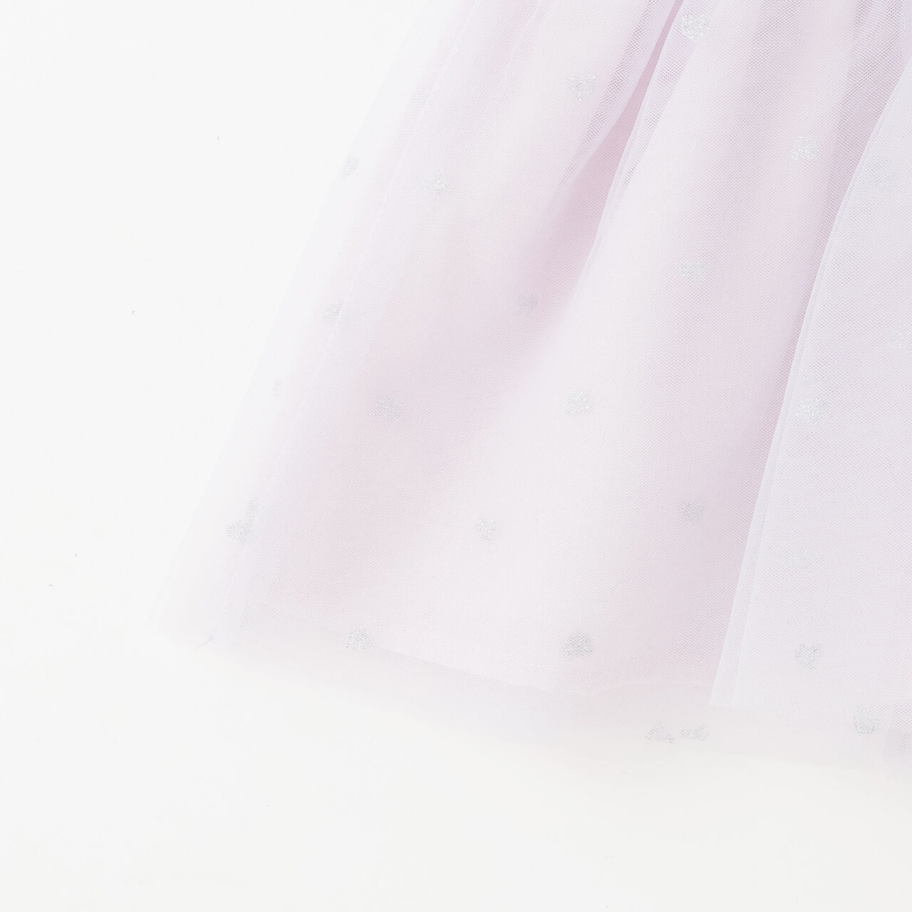 Link Tulle Frill Tunic,Off white, large image number 7