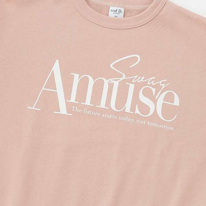Assorted Logo Print Wide Sweatshirt,Yellow, medium image number 9