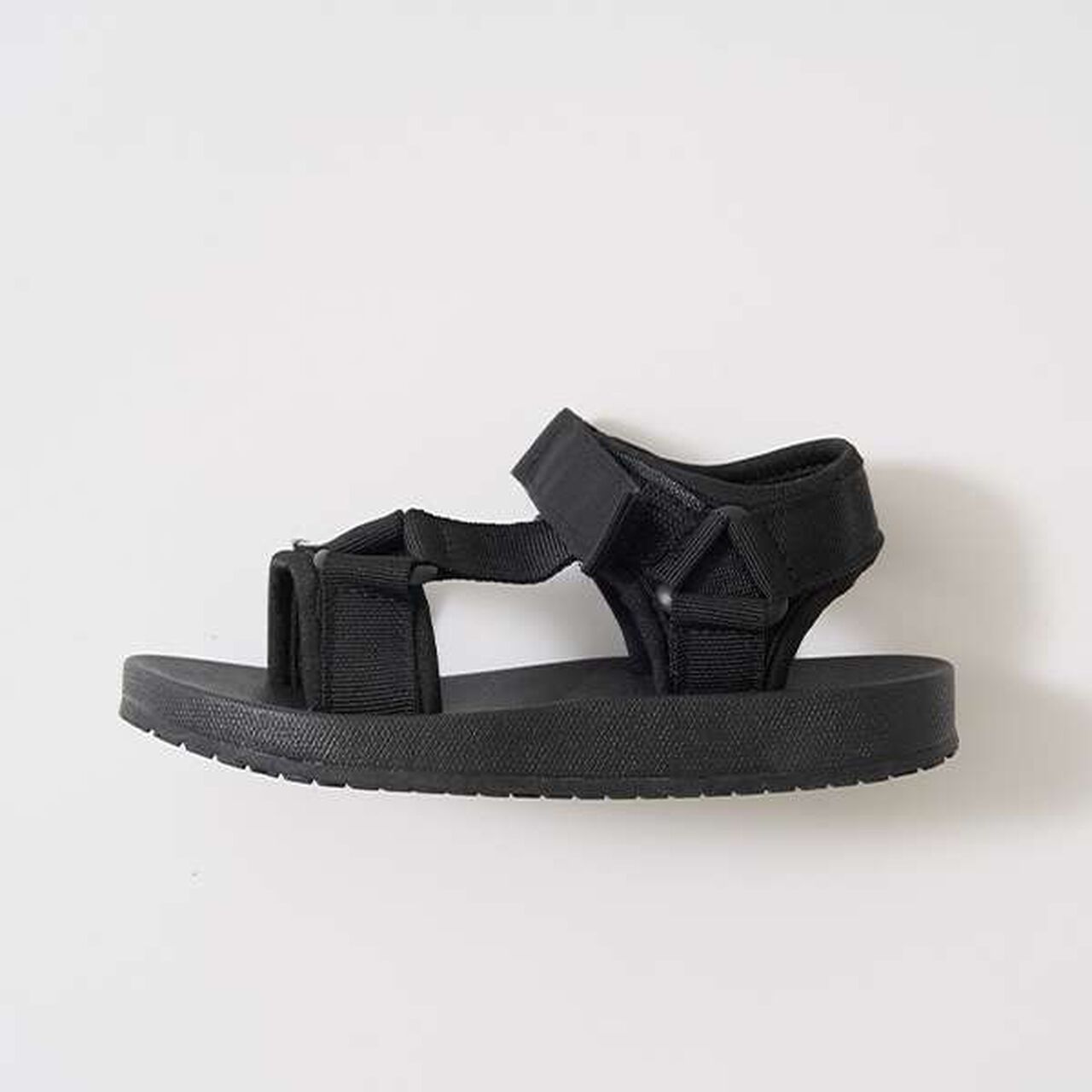 Tape Sandals,Black, large image number 11