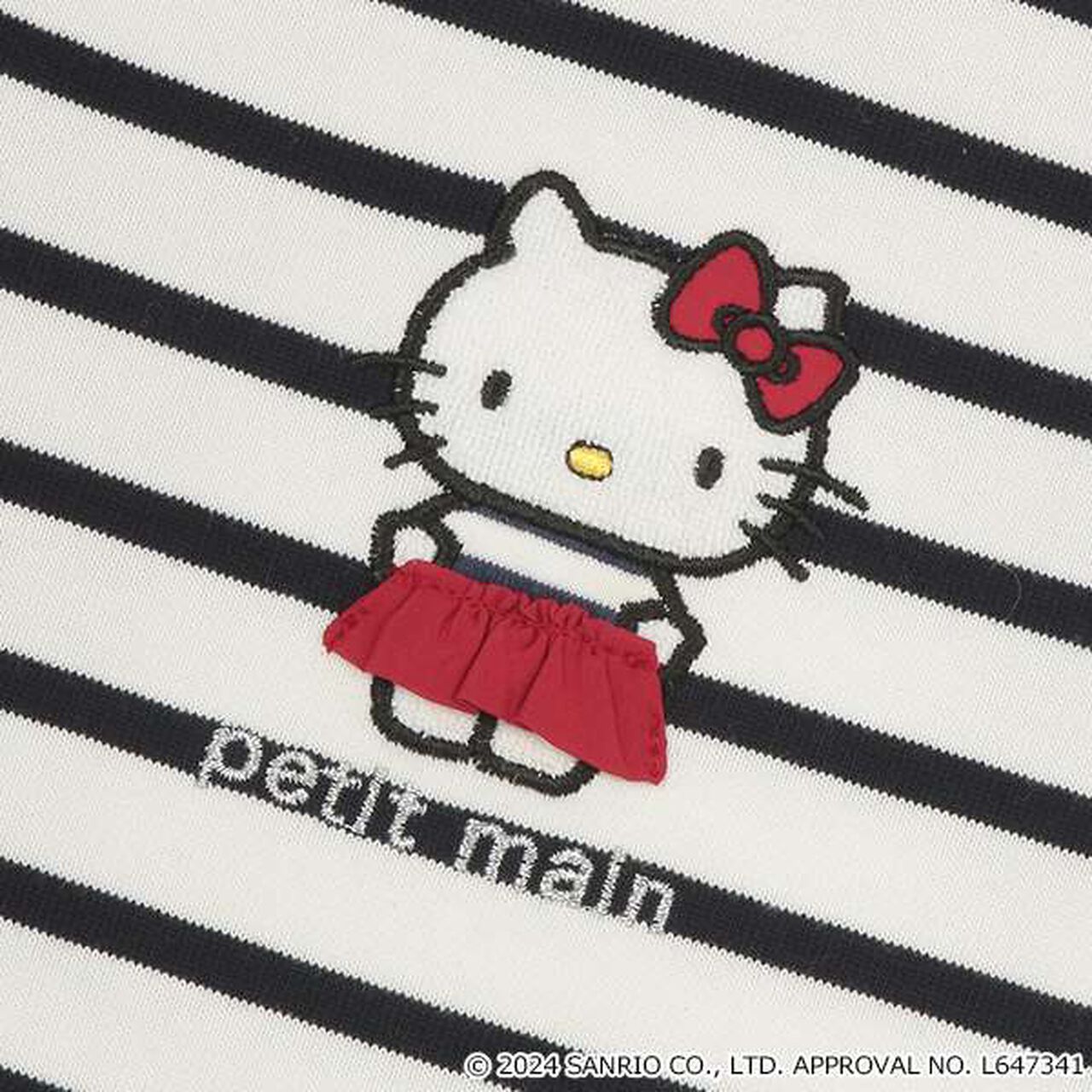 [Sanrio Characters] Appliqu&eacute; Scallop Long Sleeve T-Shirt,Light pink, large image number 14