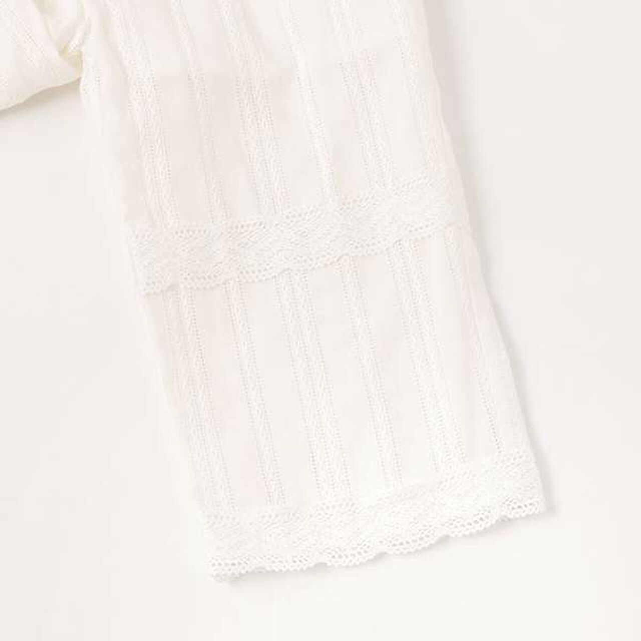 Lace Overalls,Off white, large image number 9