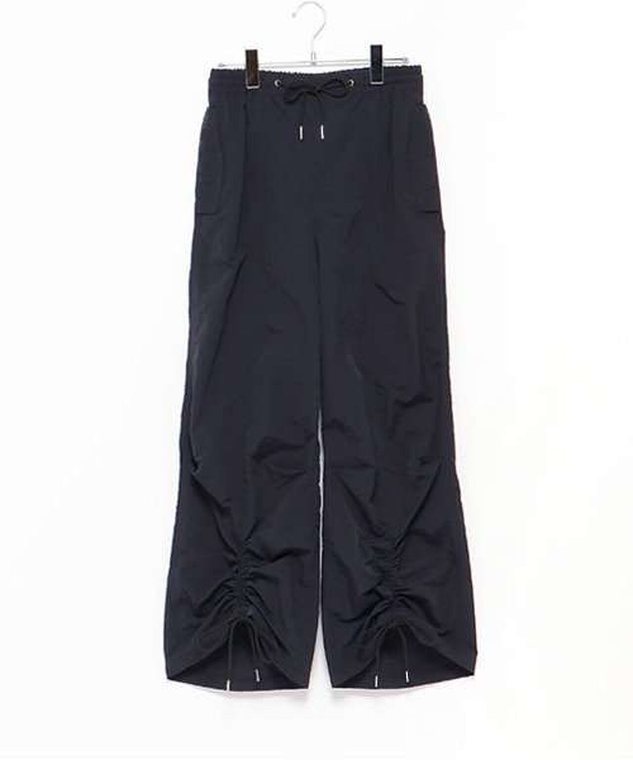 Shirred Wide Pants,Navy, large image number 3