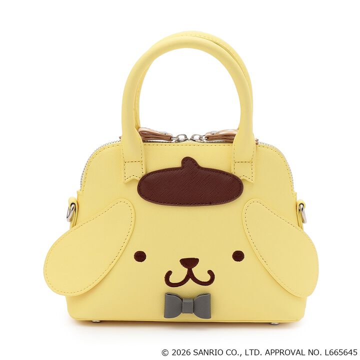 [Pompompurin] Boston Shoulder Bag,Yellow, medium image number 2