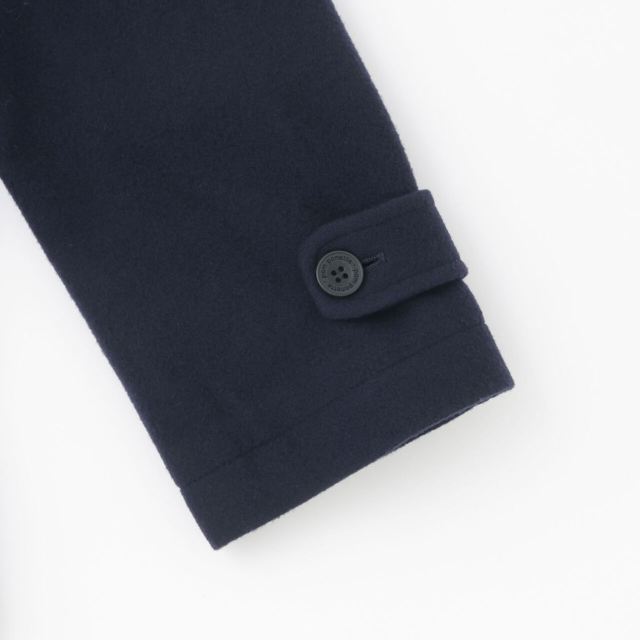 [Lightweight Quilted Lining] Mid-Length Duffle Coat,Navy, large image number 13