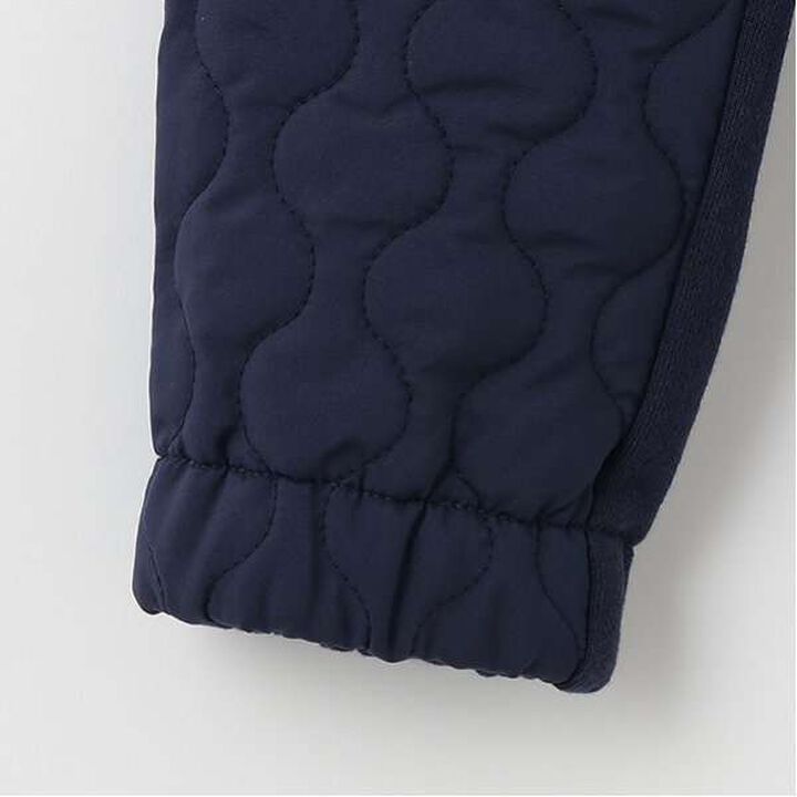 Color Block Quilted Pants,Navy, medium image number 5