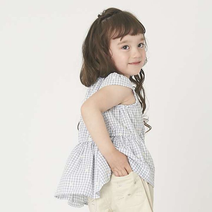 Heart Embroidered Tunic,Light gray, medium image number 1