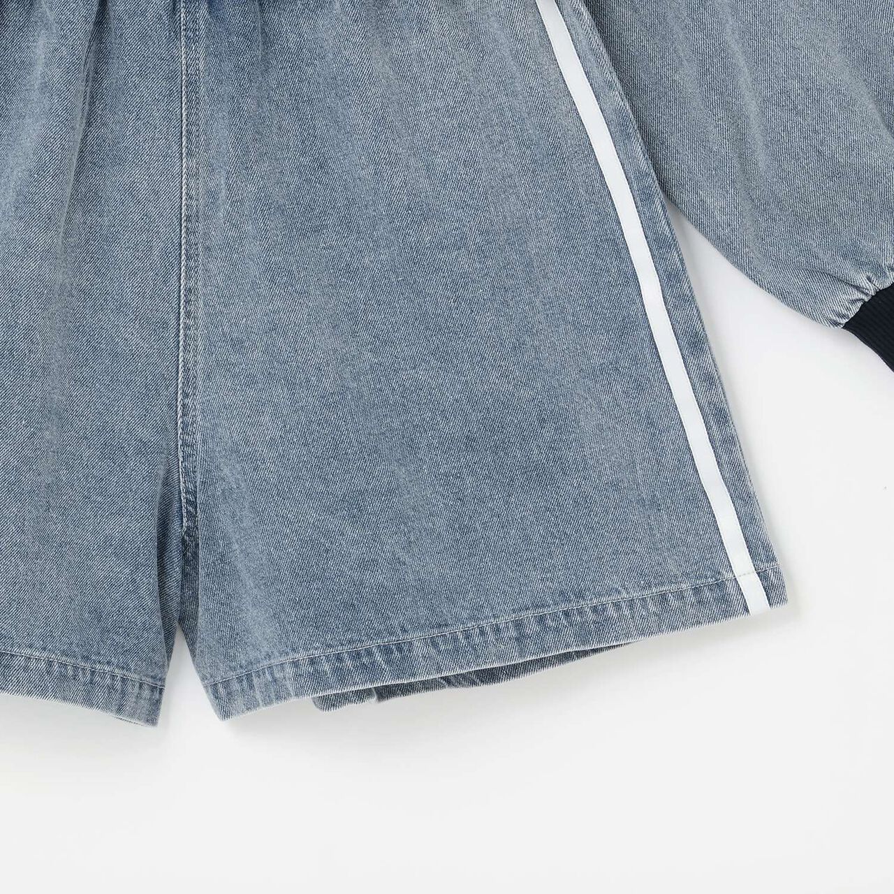 Denim Zip Setup,Blue, large image number 8