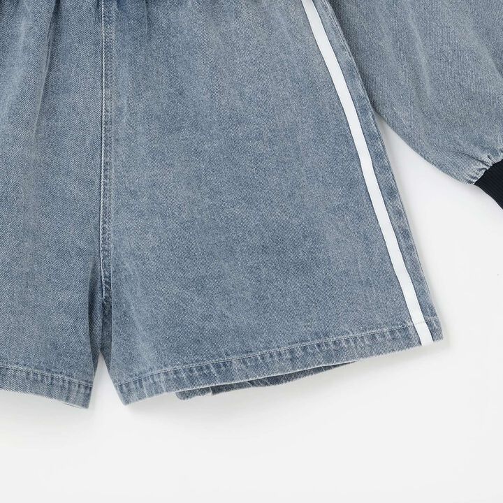 Denim Zip Setup,Blue, medium image number 8