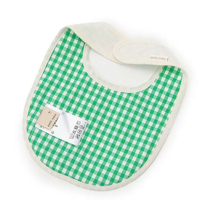 Bear Appliqu&eacute; Bib,Navy, medium image number 1