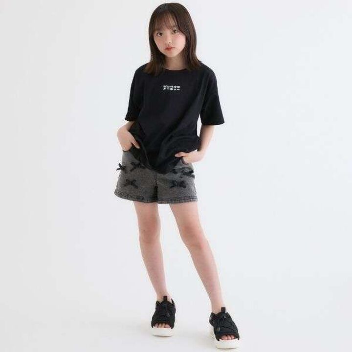 [Tokyo Limited] Pink Latte Tokyo Big T-Shirt, 100% Cotton,Pink, medium image number 5