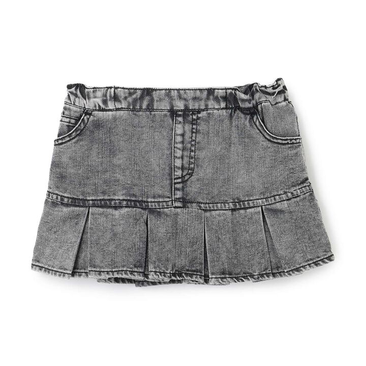 [Cool Touch] Box Pleat Hem Skirt,Blue, medium image number 19