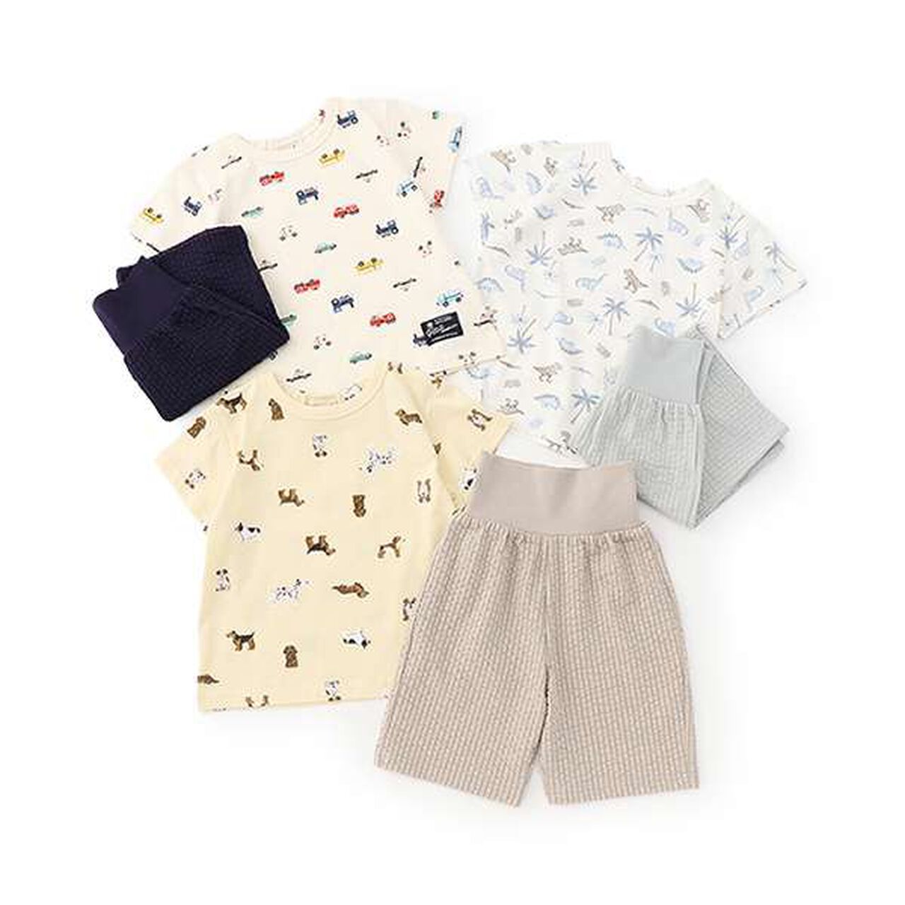 Boys Short-Sleeve Pajamas,Multi color, large image number 11