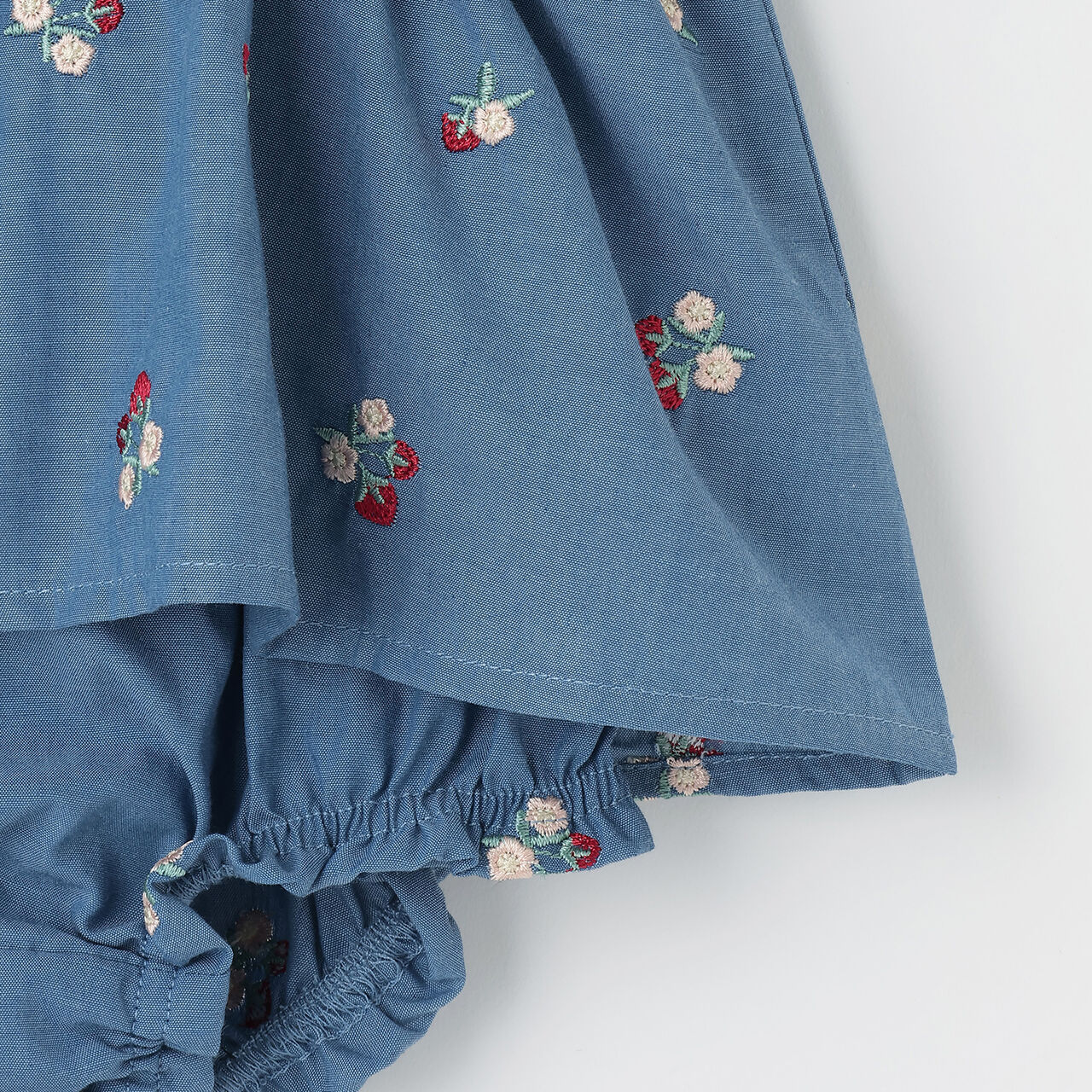 [Link] Strawberry Pattern Outfit Set,Navy, large image number 5