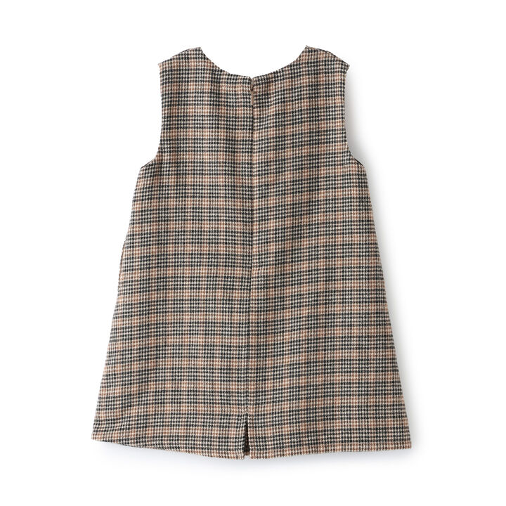 Link Ribbon Jumper Skirt,Gray, medium image number 10